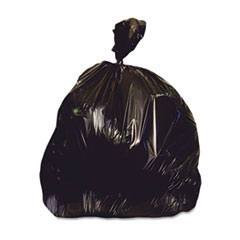  HERX6639AK HERITAGE Low Density Repro Can Liner 33 gal 1.5 mil 33 x 39 inch Black 100 per Carton 