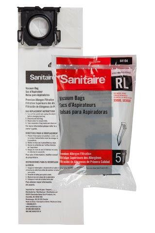  Sanitaire 68104 style RL vacuum bags for EON Models SC5500A SC5505A S5000A GW