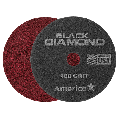 Black diamond floor pads 400 grit 24 inch