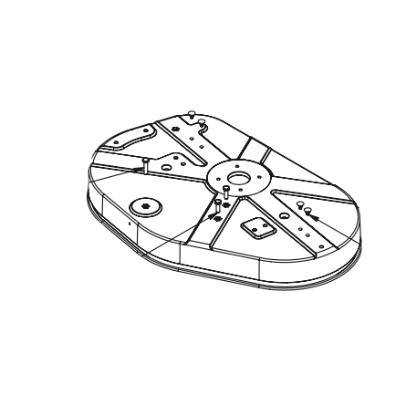 Betco E2056400 Brush Deck for ASD26BT