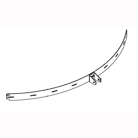 Nilfisk NFVF81214 backup strip rear squeegee for Clarke