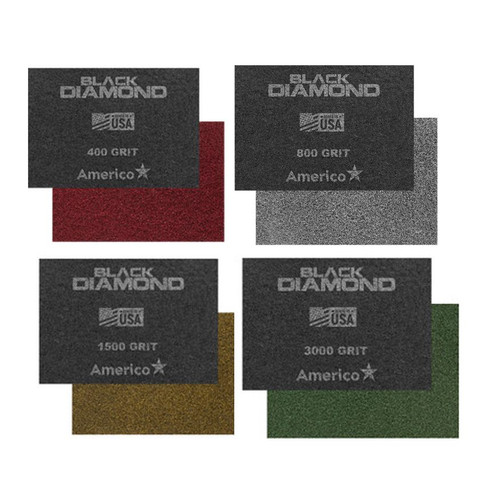 Black Diamond Floor Pads 14x20 inch rectangle 4 pad combo one each 400 800 1500 3000 grit