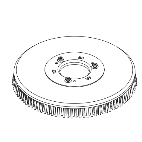Betco E8827100 Brush Stripping Grit 20 in 1.2 mm for ASD20BT