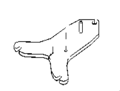 Betco E8910200 Bracket for Foreman 28 Automatic