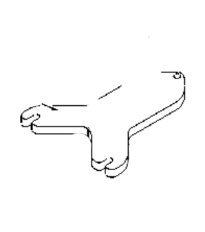 Betco E8919600 Plate for Watchman 20