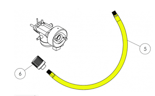 Eagle 1124 LP Fuel Hose Tank