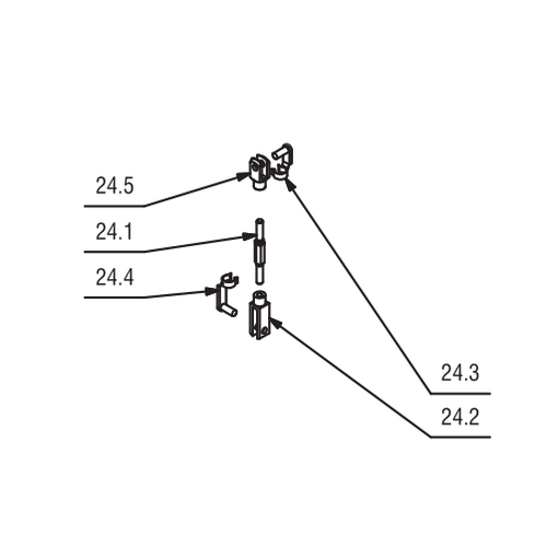 Betco E2006900 Tie Rod Assembly for Betco Stealth DRS24BT