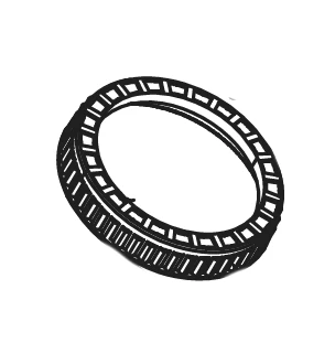 Betco Vacuum Motor Gasket for Power Up E2204000