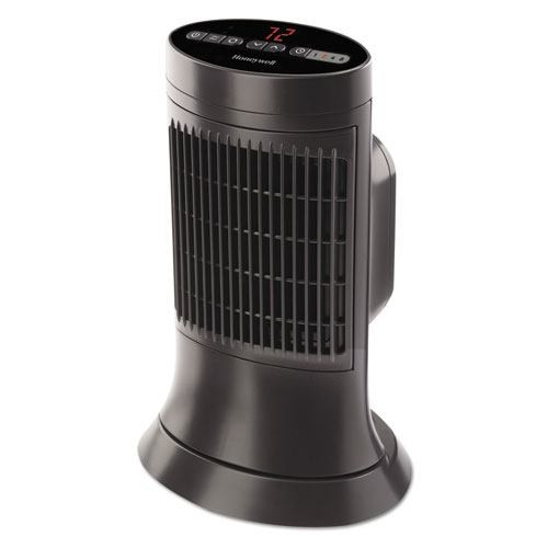 Honeywell HWLHCE311V digital ceramic mini tower heater 750 1500 w 10x7 5 8x14 black