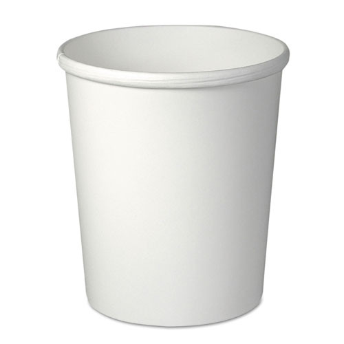 Dart SCCH4325U Flexstyle Double Poly Paper Containers 32 oz White Paper 25 per Pack 20 Packs per Carton