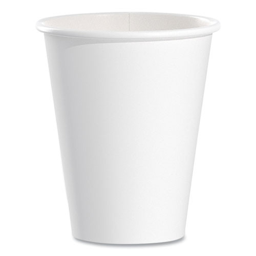 SCC378W2050 Single Sided Poly Paper Hot Cups front