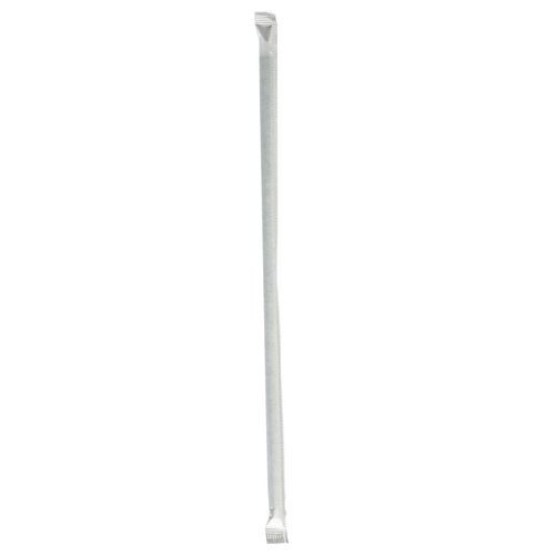Wrapped Giant Straws with paper