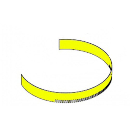 Eagle 300284 Eagle Pride Splash Guard White Plastic for Eagle Pride Buffer line drawing