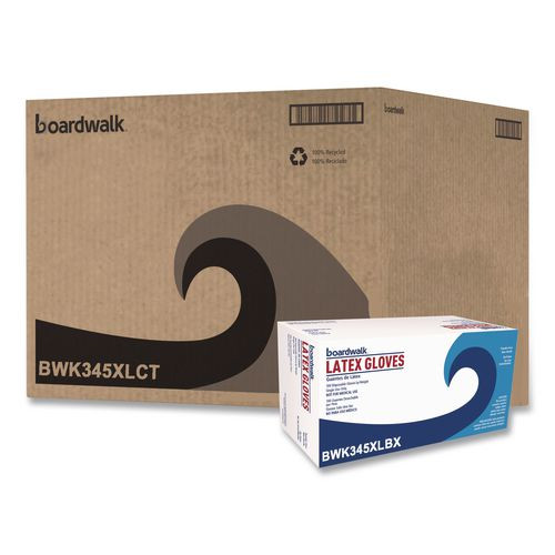 Boardwalk BWK345XLCT General Purpose Latex Gloves