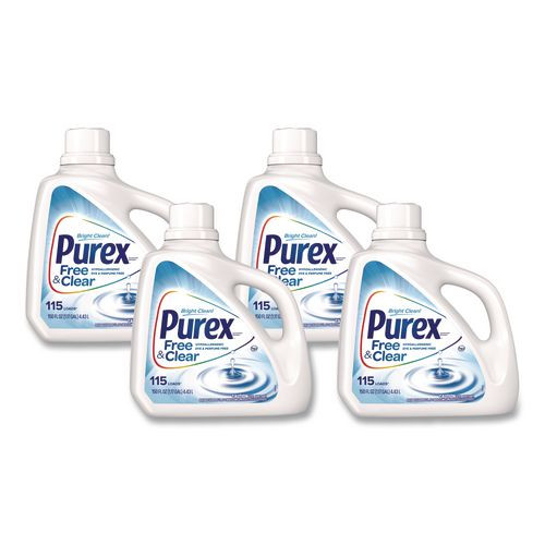Purex DIA05020 Free and Clear Liquid HE Laundry Detergent case