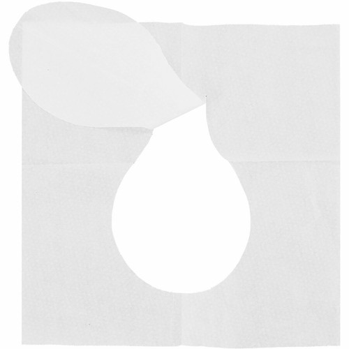Genuine Joe GJO10153 Genuine Joe Quarter Fold Toilet Seat Covers front