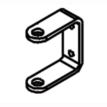 Nilfisk NFVF83107 bracket for skirt mount for Clarke