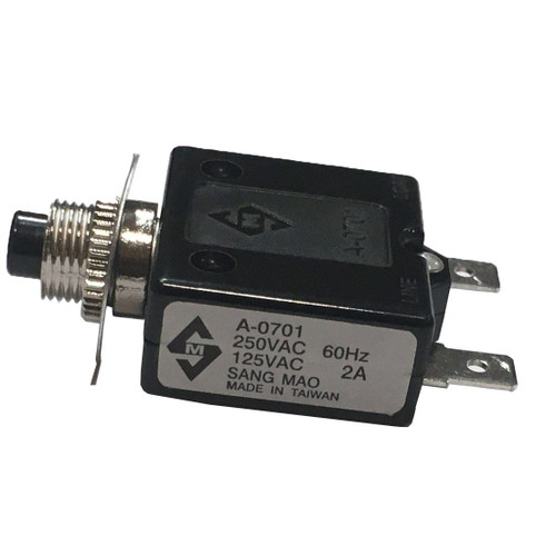 Nilfisk NFVV67504 circuit breaker 2a for Clarke Viper