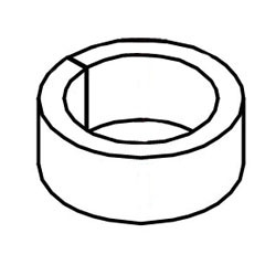 Nilfisk NFVV68183 sponge for Clarke Viper and Advance