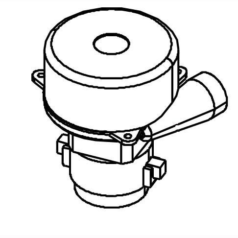Nilfisk NFZD54000 motor vac 3 stage 24vdc for
