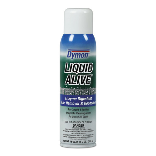 Dymon liquid Alive enzyme carpet spot remover aerosol