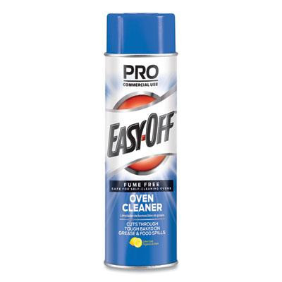 Easyoff oven cleaner fume free professional 24oz per aerosol can case of 6 lemon scent RAC85260