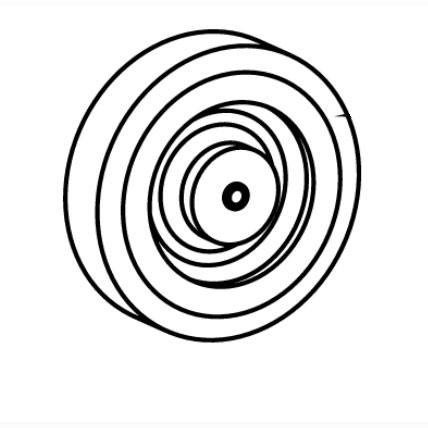 Betco E1268900 6 inch Wheel With Sealed Precision