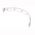 Betco E8190900 front squeegee band clamp for Vispa