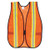 Safety vest general purpose polyester mesh orange vest