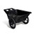 Rubbermaid 5642bla big wheel cart wheel barrow 7.5