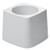 Rubbermaid 6311whi toilet bowl brush holder white plastic