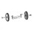Nilfisk NFVF89200 kit wheel axle for Clarke Viper
