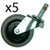 Rubbermaid FG2640M30000 swivel caster kit 3 inch dia.
