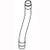 Betco E8247800 Nusource vacuum hose 25 inch for