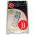 3 Hoover 4010103B Type B vacuum bags allergen
