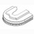 Nilfisk NF56315951 brush housing rh for Clarke Viper