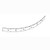 Nilfisk NFVF90103 17 in blade front for Clarke