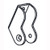 Nilfisk NFVF90116 hand bracket for Clarke Viper and