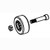 Nilfisk NFVF90136 squeegee roll wheel kit