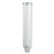 White plastic cup dispenser
