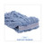Boardwalk BWK2016B mop head standard head cotton synthetic fiber cut end #16 Blue