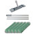 Unger UMFGRNKIT microfiber green mop kit