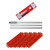 Unger UMFREDKIT microfiber red mop kit includes mop handle