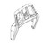 Nilfisk NF56315931 handle rotomold for Clarke Viper and