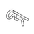 Nilfisk NF56003223 pin cot hair.148 x dia.62 1
