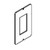 Nilfisk NF56315933 gasket access panel for Clarke Viper