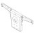 NaceCare 329089 handle moulding front for TTB455 floor