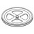 Pioneer Eclipse MP400200 pulley 15.75 inch with 1