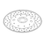 Pioneer Eclipse SA007800 padholder 24 inch with studs