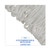 Boardwalk BWK4024RCT rayon looped end fantail wet mop